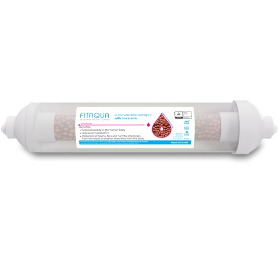 Cartuș Filtru inline bioceramic Fitaqua AC-IL-BIO Cartuș Filtru inline bioceramic Fitaqua AC-IL-BIO