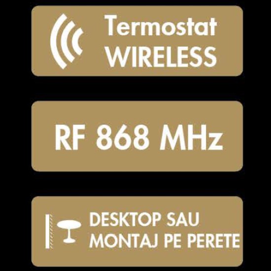 Termostat Motan TH617-RTS RF Wireless | Programabil & OpenTherm Termostat Motan TH617-RTS RF Wireless | Programabil & OpenTherm