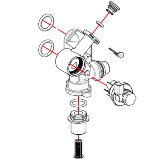 Grup Retur BR1850P Centrală Arca | Piesă Originală - IVP Grup Retur BR1850P Centrală Arca | Piesă Originală - IVP
