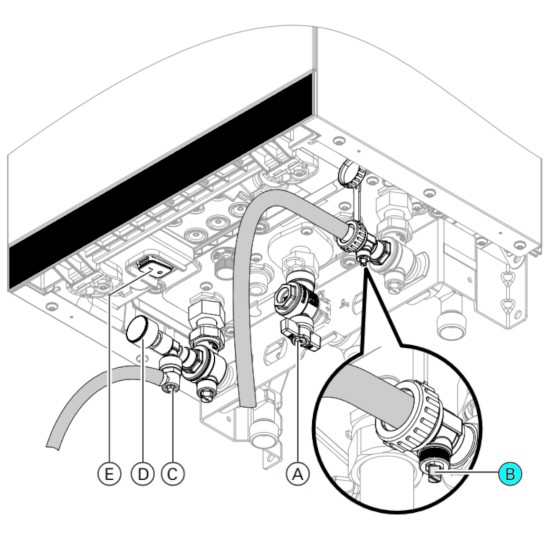 Robinet Umplere Viessmann Vitodens 050-W B0KA (WiFi) - Cod 7876593 Original Robinet Umplere Viessmann Vitodens 050-W B0KA (WiFi) - Cod 7876593 Original