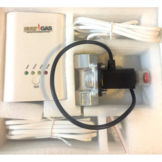 Kit detectare gaz Sicurgas 3/4 Kit detectare gaz Sicurgas 3/4