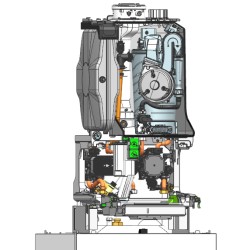 Centrală Termică Bosch Condens 5300i WM 24/100 S - Boiler Inclus 100L