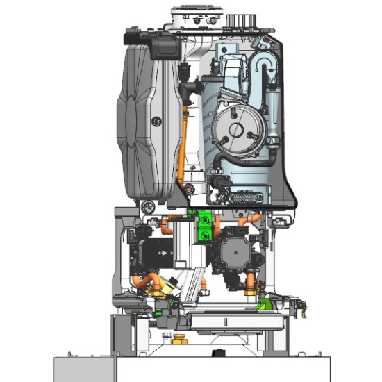 Centrală Termică Bosch Condens 5300i WM 24/100 S - Boiler Inclus 100L
